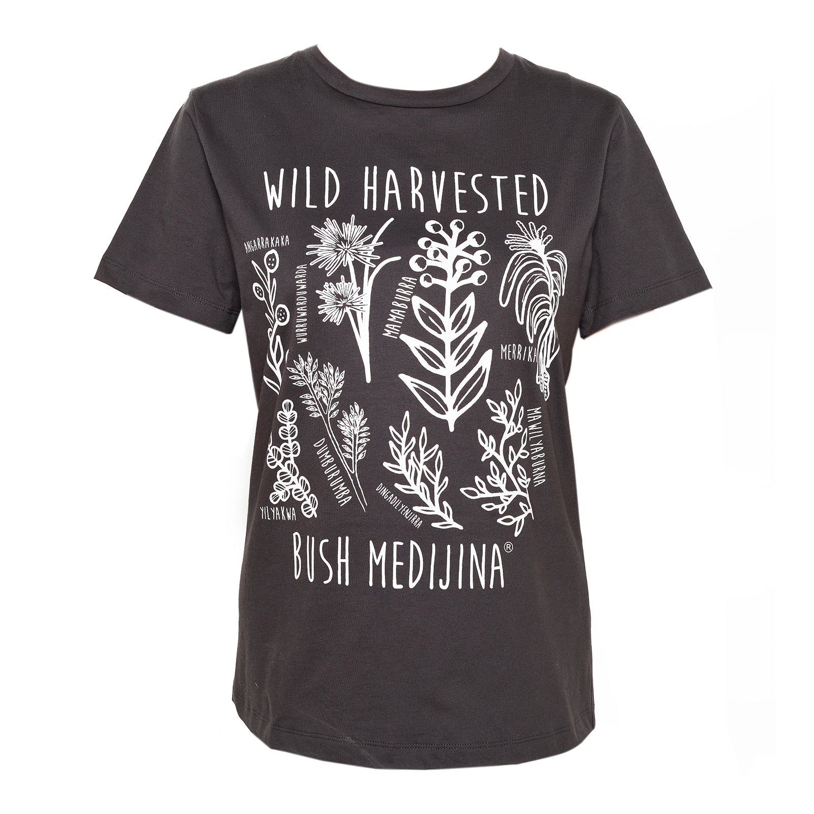 Wild-Harvested Tee - Charcoal