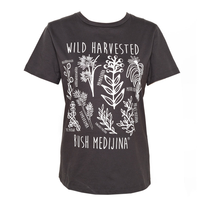 Wild-Harvested Tee - Charcoal
