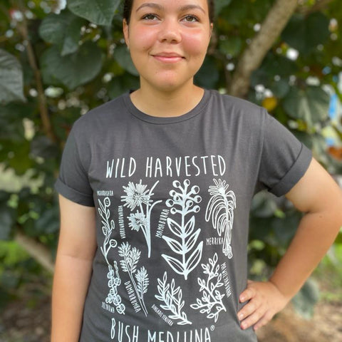 Wild-Harvested Tee - Charcoal