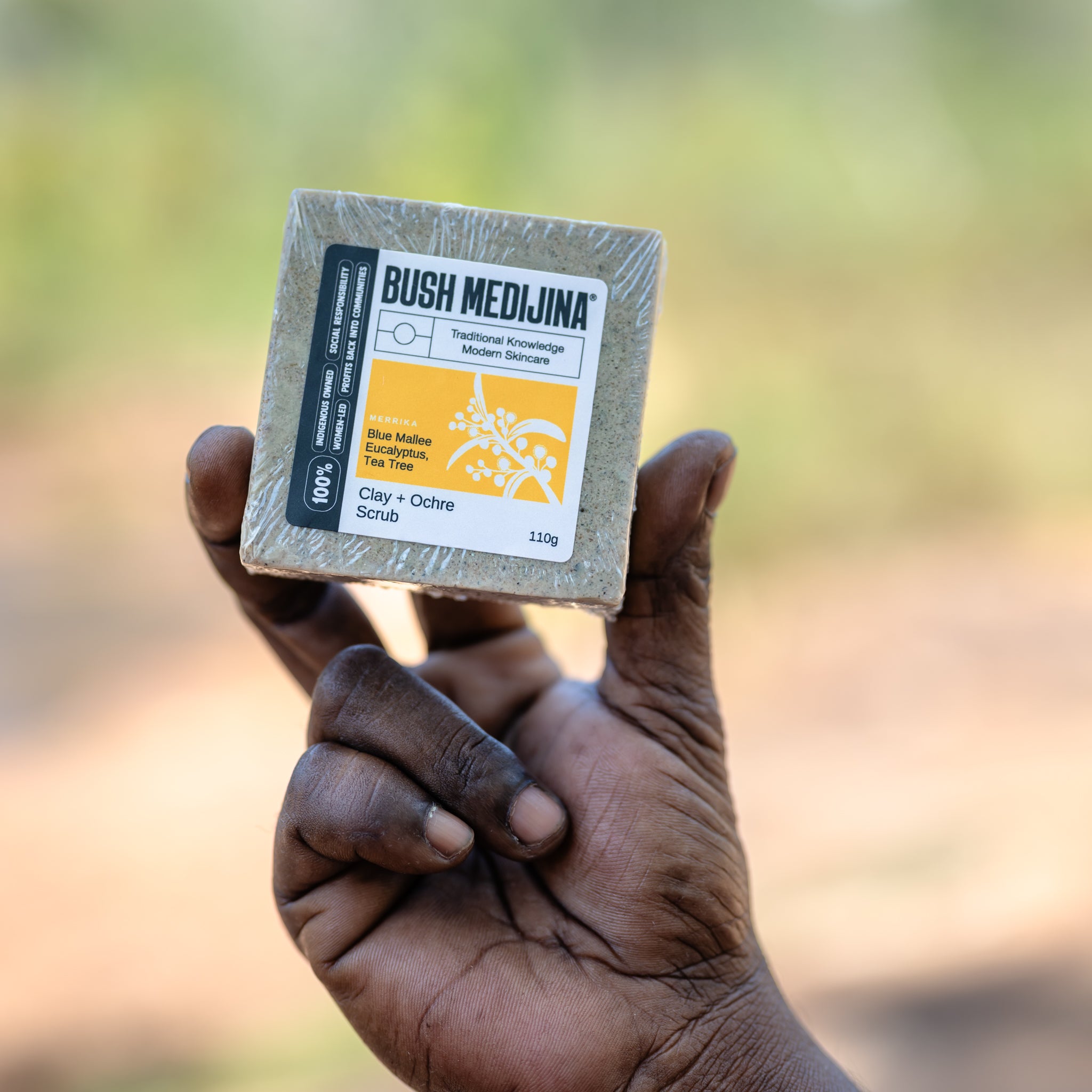 Merrika Clay + Ochre Scrub