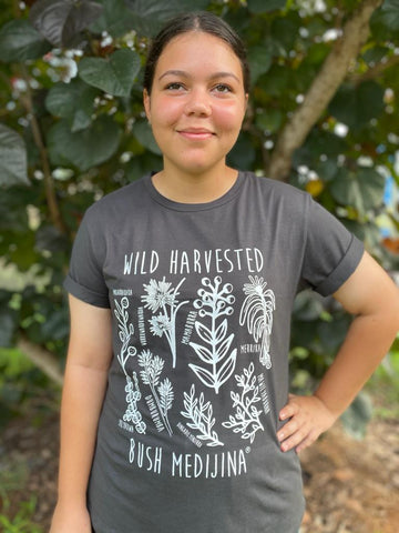 Wild-Harvested Tee - Charcoal